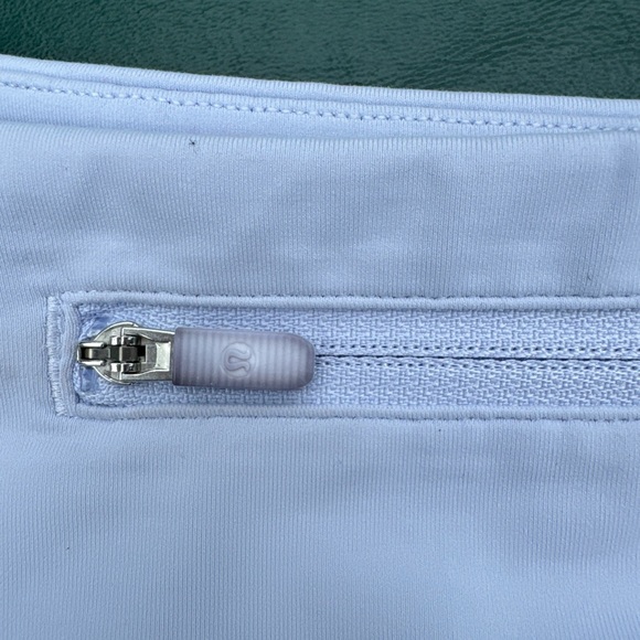 Lululemon Speed Up Short Long 4" Updated Fit In Serene Blue. Size 6 Tall. - Picture 5 of 16